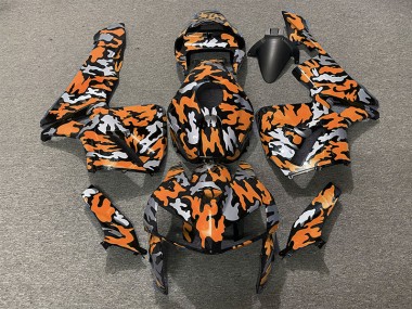 2005-2006 Camo & ORANGE CBR600RR Motorcycle Fairings