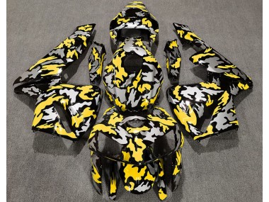 2005-2006 Camo & YELLOW CBR600RR Motorcycle Fairings