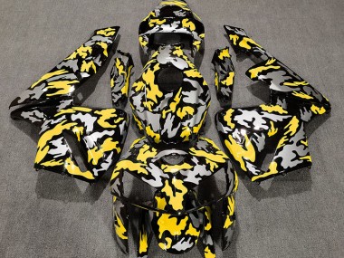 2005-2006 Camo & YELLOW CBR600RR Motorcycle Fairings
