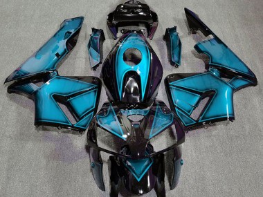 2005-2006 Deep Light Blue CBR600RR Motorcycle Fairings