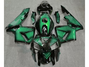 2005-2006 Deep Light Green CBR600RR Motorcycle Fairings