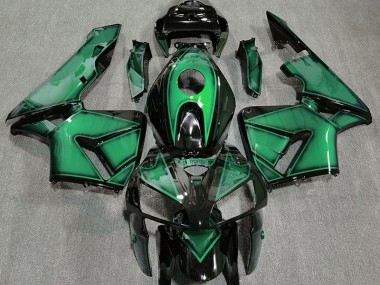2005-2006 Deep Light Green CBR600RR Motorcycle Fairings