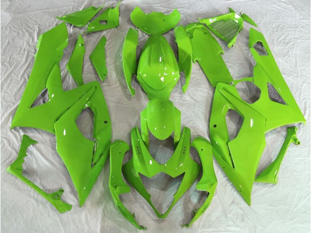 2005-2006 Gloss Green GSXR 1000 Motorcycle Fairings