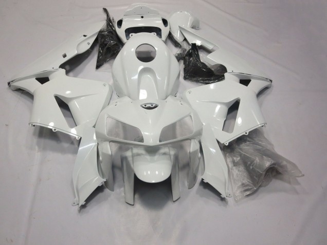 2005-2006 Gloss White CBR600RR Motorcycle Fairings