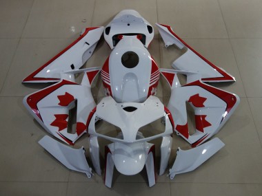 2005-2006 Gloss White Canada CBR600RR Motorcycle Fairings