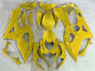2005-2006 Gloss Yellow GSXR 1000 Motorcycle Fairings