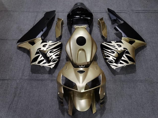 2005-2006 Golden Black CBR600RR Motorcycle Fairings
