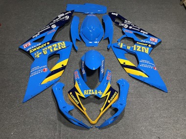 2005-2006 Light Blue Rizla GSXR 1000 Motorcycle Fairings