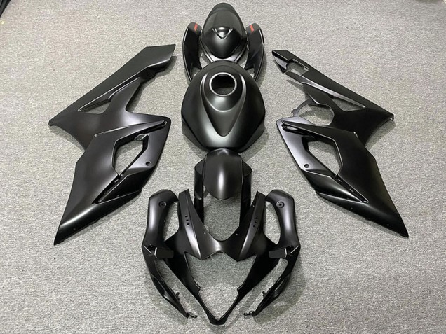 2005-2006 Matte Black GSXR 1000 Motorcycle Fairings