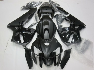 2005-2006 Matte Black Punisher CBR600RR Motorcycle Fairings