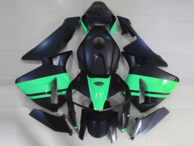 2005-2006 Matte Black & Special Green CBR600RR Motorcycle Fairings