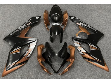 2005-2006 Matte Black and Bronze GSXR 1000 Motorcycle Fairings
