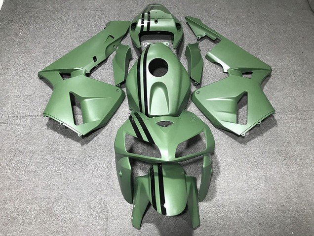 2005-2006 Matte Green CBR600RR Motorcycle Fairings