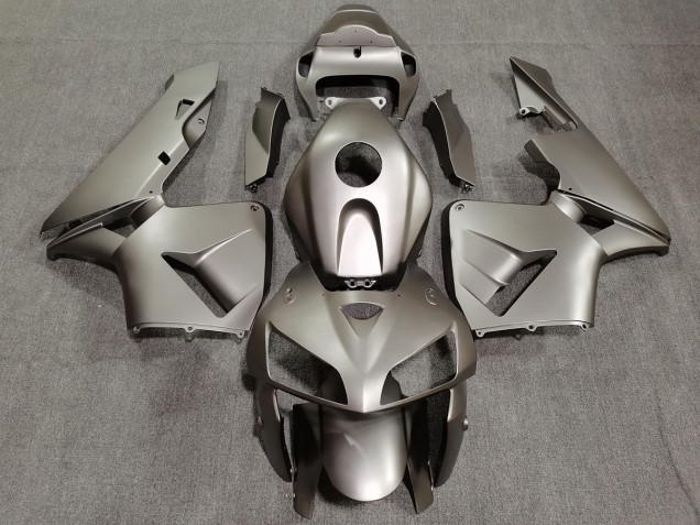 2005-2006 Matte Silver CBR600RR Motorcycle Fairings