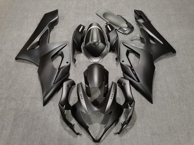2005-2006 Matte Silver GSXR 1000 Motorcycle Fairings