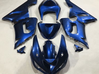 2005-2006 Metallic Blue ZX6R Motorcycle Fairings