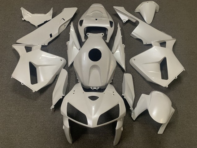 2005-2006 Pearl White CBR600RR Motorcycle Fairings
