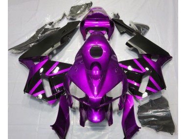 2005-2006 Purple & Gloss Black Design CBR600RR Motorcycle Fairings