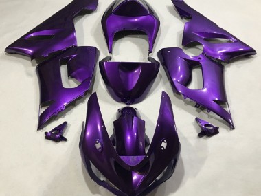 2005-2006 Purple ZX6R Motorcycle Fairings