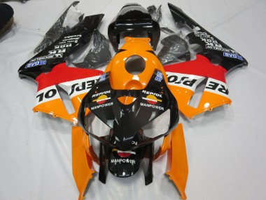 2005-2006 Repsol Man Power CBR600RR Motorcycle Fairings