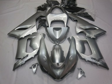 2005-2006 Silver ZX6R Motorcycle Fairings