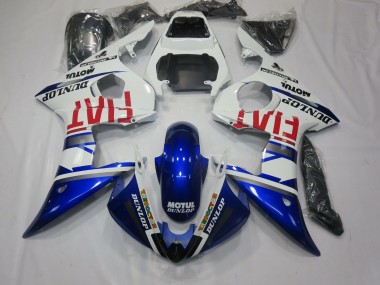 2005 Fiat Deep Blue R6 Motorcycle Fairings