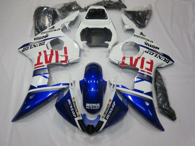 2005 Fiat Deep Blue R6 Motorcycle Fairings