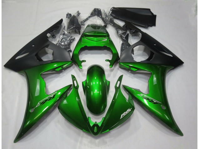 2005 Gloss Dark Green R6 Motorcycle Fairings