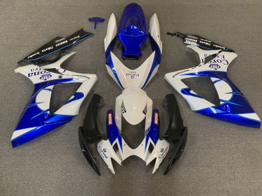 2006-2007 Blue Corona GSXR 600-750 Motorcycle Fairings