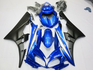 2006-2007 Blue Matte Black R6 Motorcycle Fairings