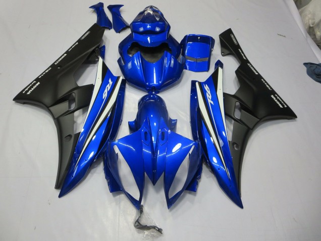 2006-2007 Blue and Black Design R6 Motorcycle Fairings