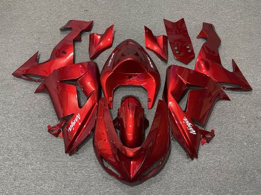 2006-2007 Candy Red ZX10R Motorcycle Fairings