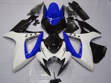 2006-2007 Dark Blue Star GSXR 600-750 Motorcycle Fairings