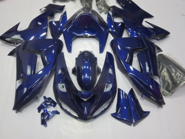 2006-2007 Deep Blue ZX10R Motorcycle Fairings