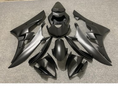 2006-2007 Full Matte Black R6 Motorcycle Fairings