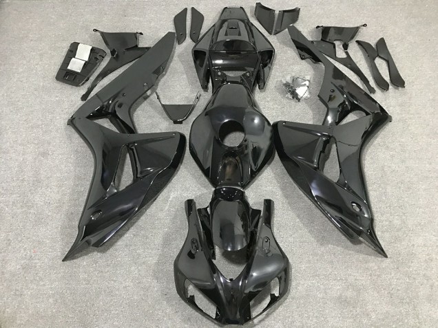 2006-2007 Gloss Black CBR1000RR Motorcycle Fairings