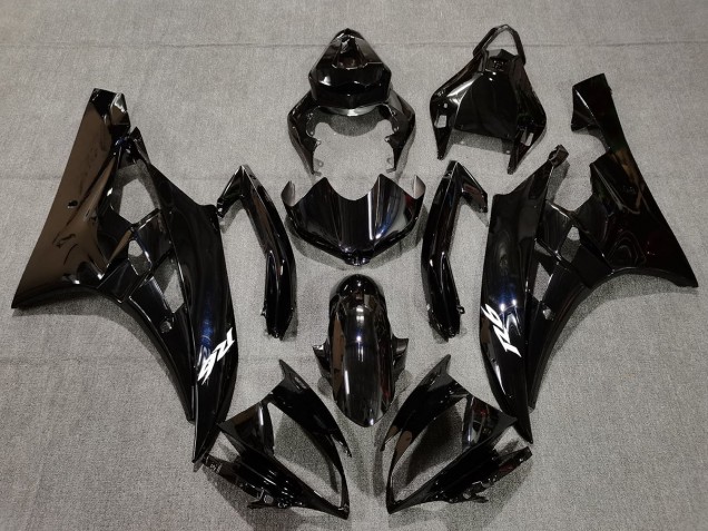 2006-2007 Gloss Black & Pearl Blue R6 Motorcycle Fairings