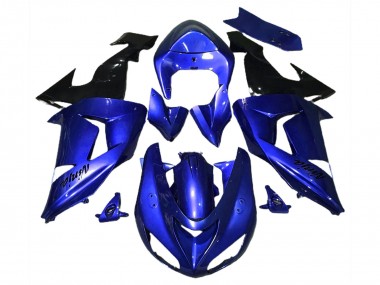 2006-2007 Gloss Blue ZX10R Motorcycle Fairings