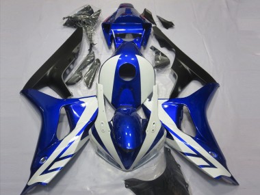 2006-2007 Gloss Blue and White CBR1000RR Motorcycle Fairings