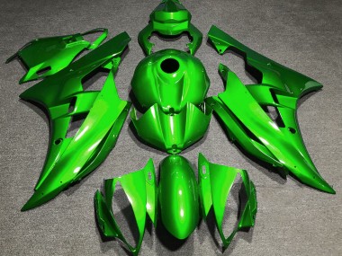 2006-2007 Gloss Green R6 Motorcycle Fairings