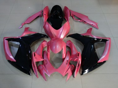 2006-2007 Gloss Pink GSXR 600-750 Motorcycle Fairings