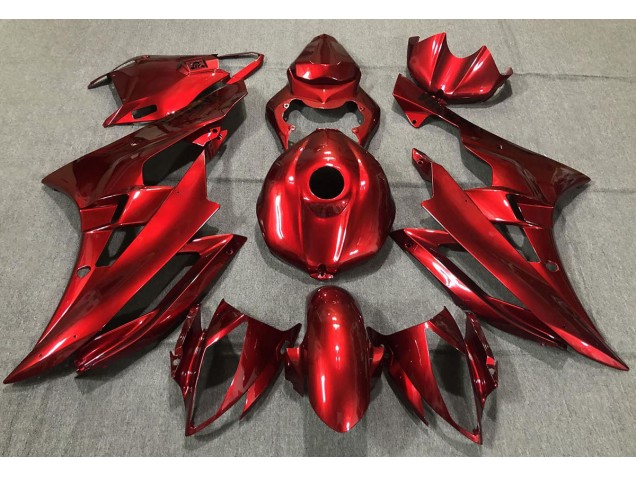 2006-2007 Gloss Red R6 Motorcycle Fairings