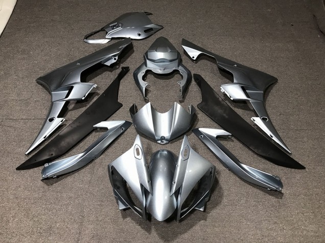 2006-2007 Gloss Silver R6 Motorcycle Fairings