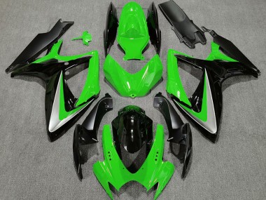 2006-2007 Green OEM Style GSXR 600-750 Motorcycle Fairings