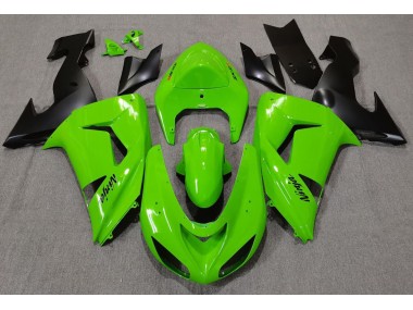2006-2007 Green ZX10R Motorcycle Fairings