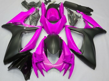 2006-2007 Hot Pink GSXR 600-750 Motorcycle Fairings