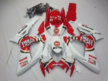 2006-2007 Lucky Strike GSXR 600-750 Motorcycle Fairings