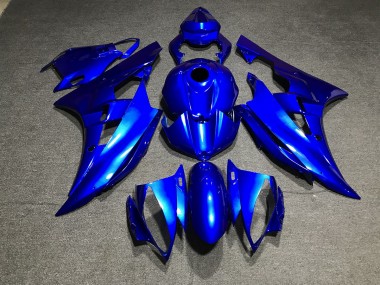 2006-2007 Metallic Blue Plain R6 Motorcycle Fairings