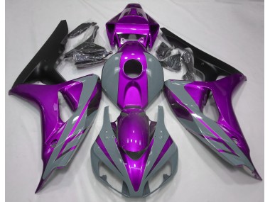 2006-2007 Nardo Grey and Purple CBR1000RR Motorcycle Fairings