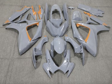 2006-2007 Nardo and Orange Trim GSXR 600-750 Motorcycle Fairings